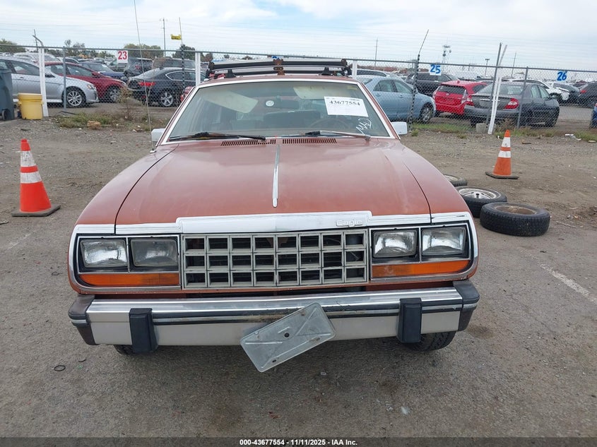 2CCCK3857DB707033 1983 AMC EAGLE photo no. 13