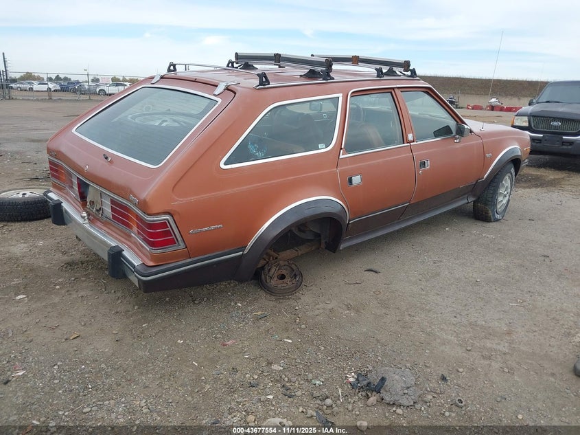 2CCCK3857DB707033 1983 AMC EAGLE photo no. 4