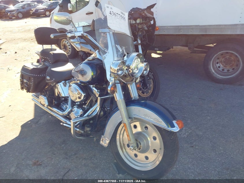 1HD1BJY181Y071773 2001 Harley-Davidson Flstc auction photo 1