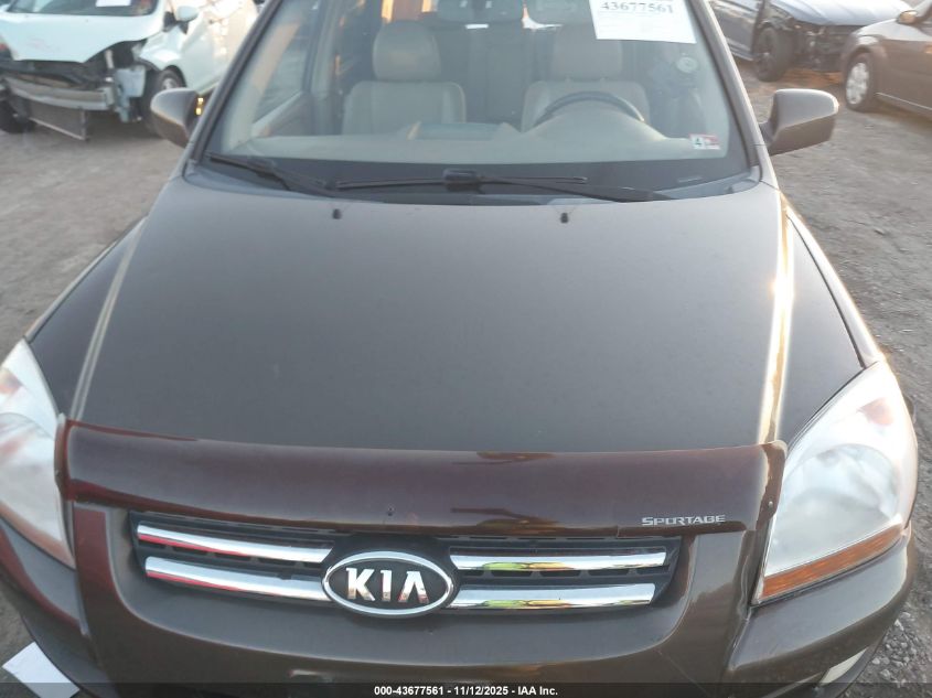 2007 Kia Sportage Ex V6 VIN: KNDJE723777301386 Lot: 43677561