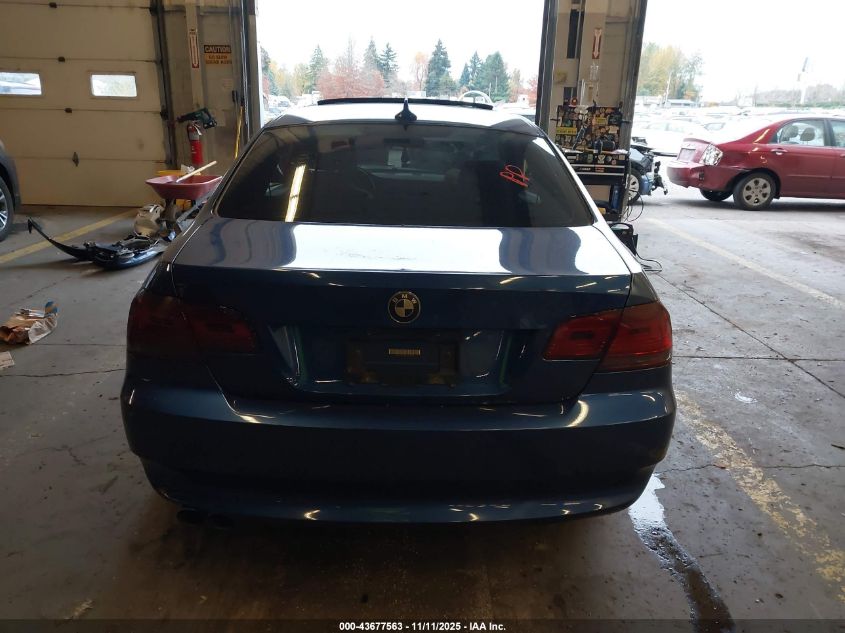 2007 BMW 328I VIN: WBAWB33557PV72192 Lot: 43677563