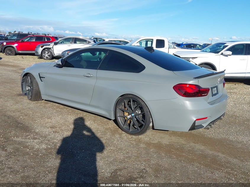 Vin: wbs3s7c56kac09467, lot: 44172827, bmw m4 cs 20193