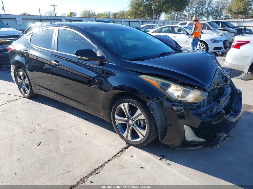 2014 HYUNDAI ELANTRA SPORT - KMHDH4AH1EU099736