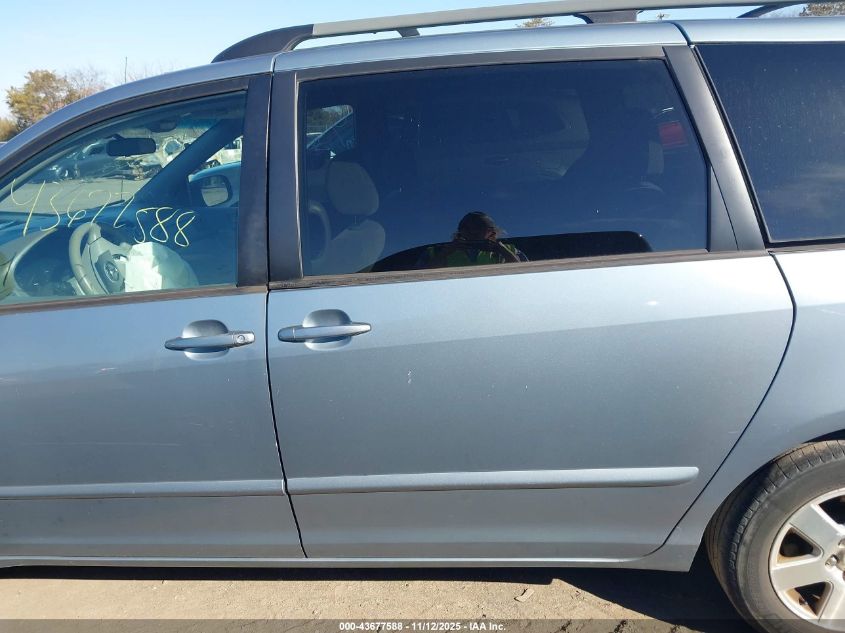 2006 Toyota Sienna Le VIN: 5TDZA23C56S516012 Lot: 43677588