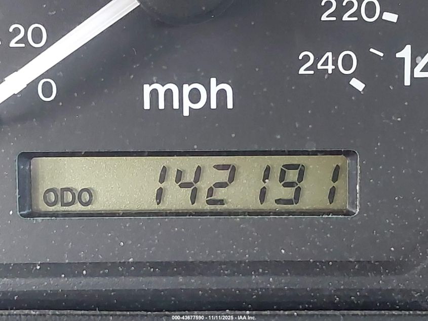 1998 Mazda 626 Dx/Lx VIN: 1YVGF22C2W5691764 Lot: 43677590