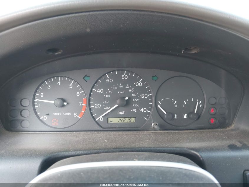 1998 Mazda 626 Dx/Lx VIN: 1YVGF22C2W5691764 Lot: 43677590