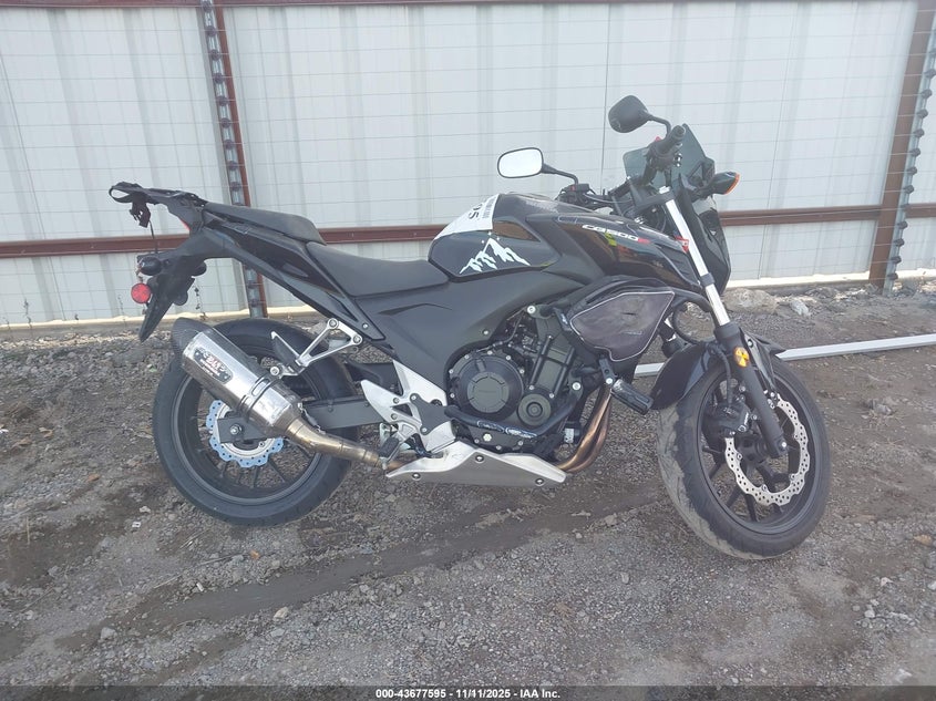2013 Honda Cb500 F VIN: MLHPC4517D5000002 Lot: 43677595