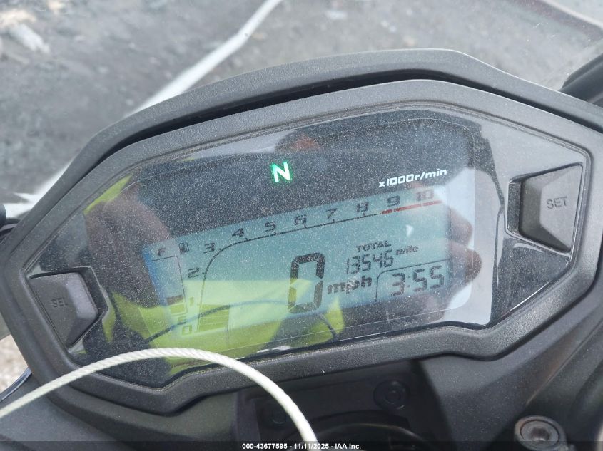 2013 Honda Cb500 F VIN: MLHPC4517D5000002 Lot: 43677595