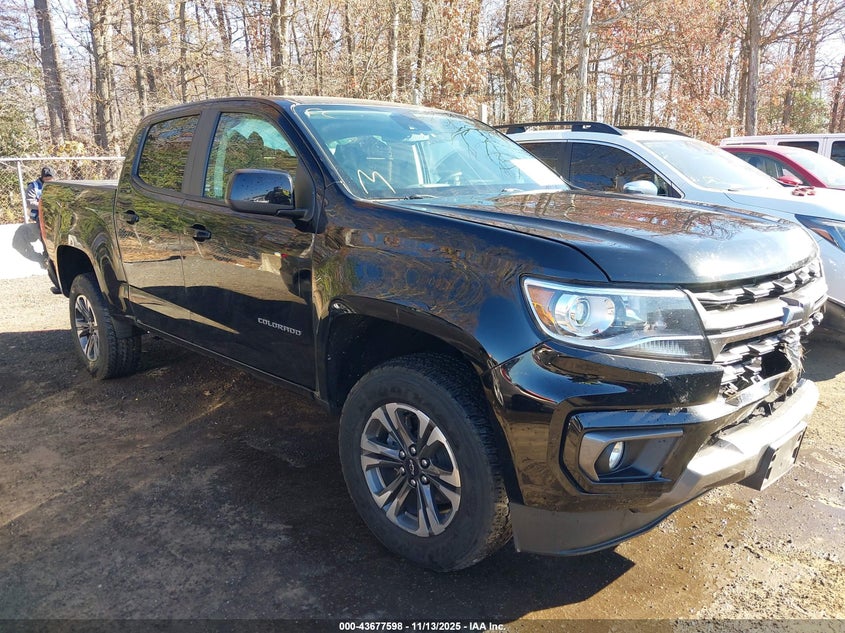 2021 CHEVROLET COLORADO 4WD  SHORT BOX Z71 - 1GCGTDEN5M1250660