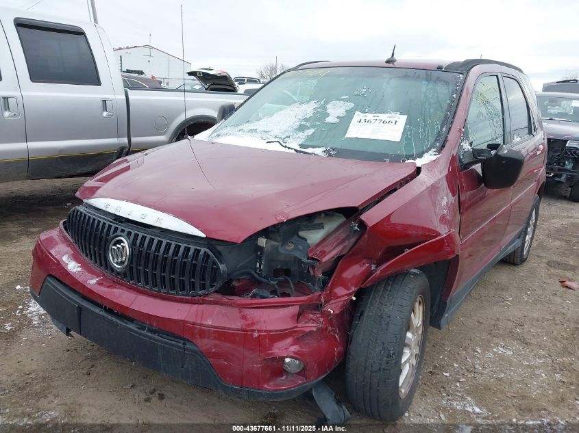 2006 Buick Rendezvous Cx VIN: 3G5DA03LX6S558628 Lot: 43677661