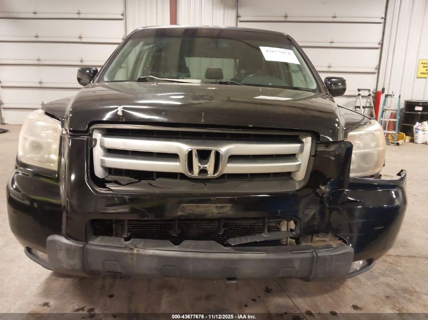 2008 Honda Pilot Ex-L VIN: 5FNYF18748B000718 Lot: 43677676