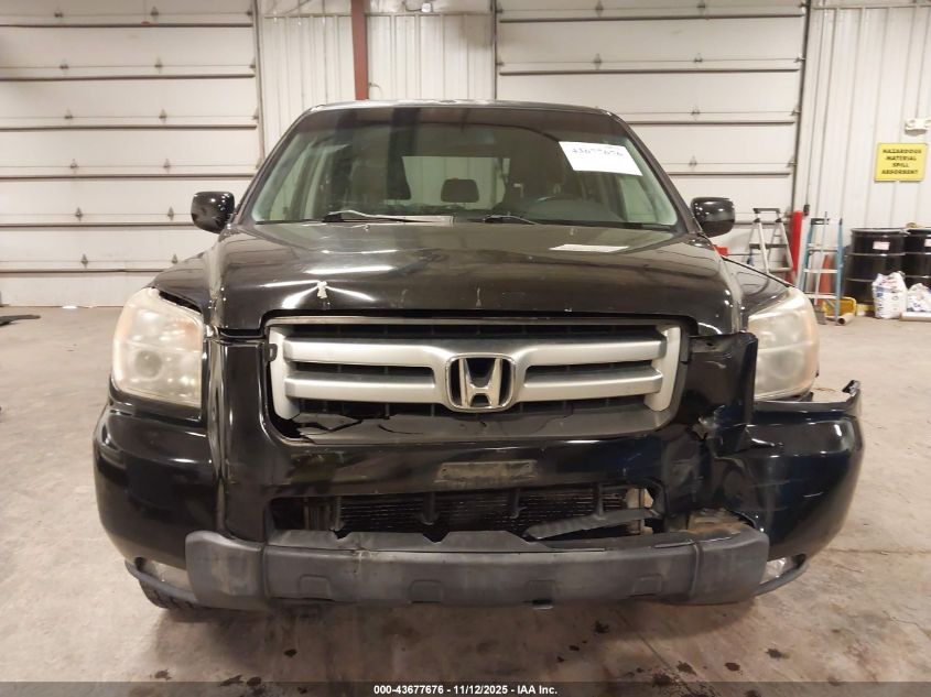 2008 Honda Pilot Ex-L VIN: 5FNYF18748B000718 Lot: 43677676