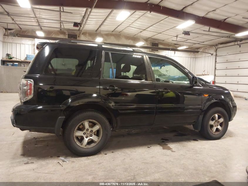 2008 Honda Pilot Ex-L VIN: 5FNYF18748B000718 Lot: 43677676