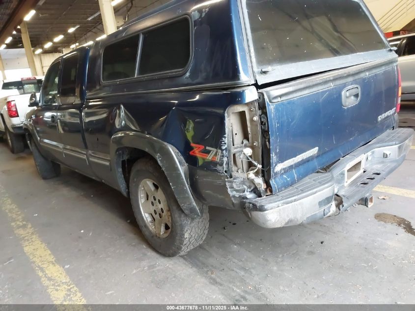 2000 Chevrolet Silverado 1500 Ls VIN: 1GCEK19T3YE192628 Lot: 43677678