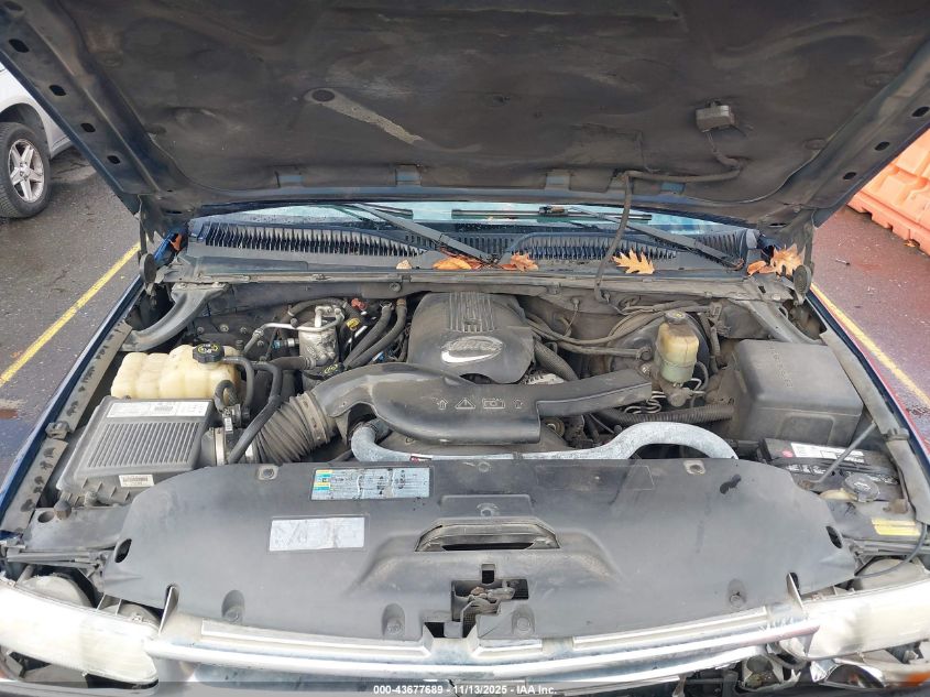 2002 Chevrolet Suburban 1500 Ls VIN: 1GNFK16Z12J143205 Lot: 43677689