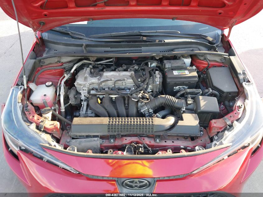 2021 Toyota Corolla Le VIN: 5YFEPMAE0MP262499 Lot: 43677692