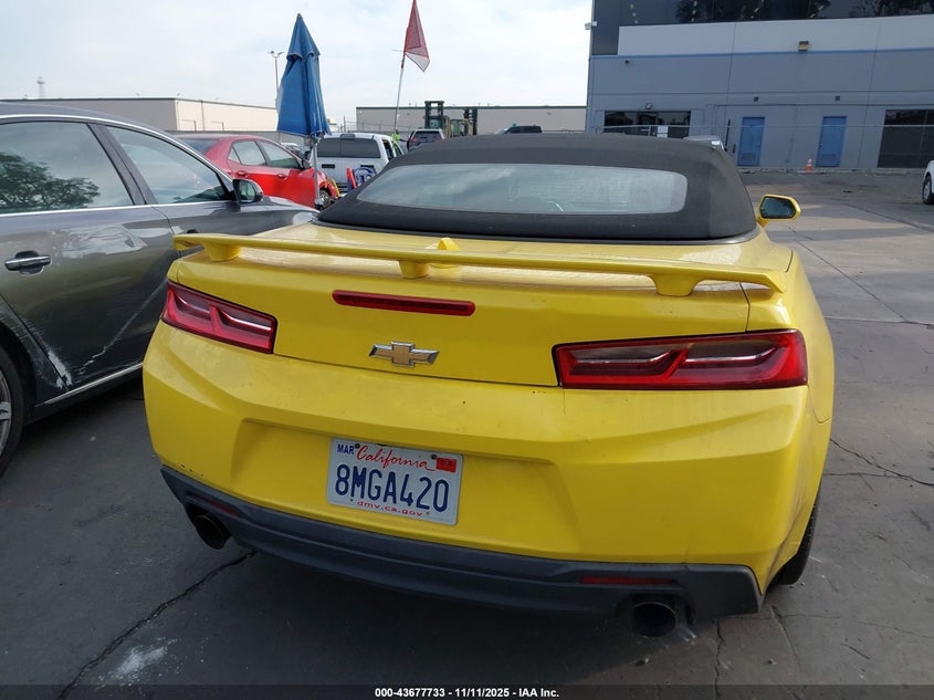 2018 Chevrolet Camaro 1Lt VIN: 1G1FB3DS8J0162695 Lot: 43677733