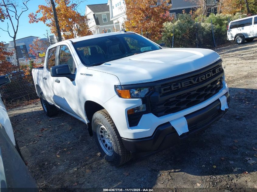 CHEVROLET SILVERADO 1500 4WD SHORT BED WT/4WD STANDARD BED WT