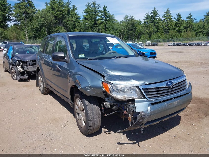 2010 Subaru Forester 2.5X VIN: JF2SH6AC1AH704418 Lot: 43677763