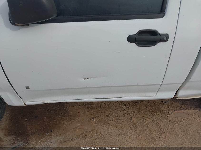 2008 GMC Canyon Yc1 VIN: 1GTCS149388163213 Lot: 43677788