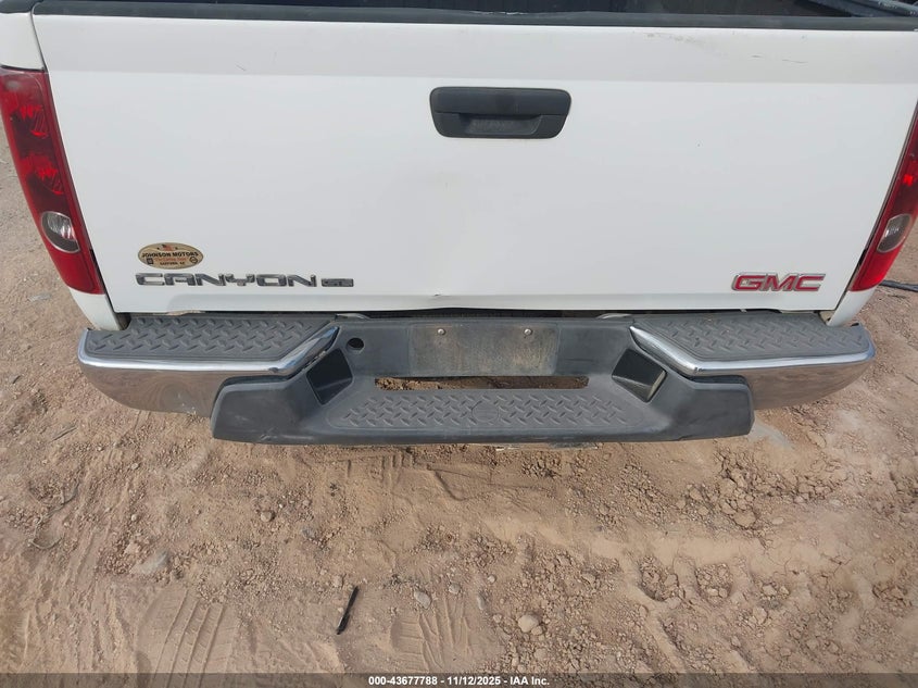 2008 GMC Canyon Yc1 VIN: 1GTCS149388163213 Lot: 43677788