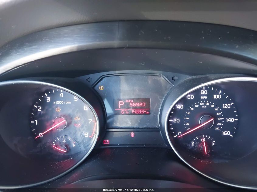 2015 Kia Sedona Lx VIN: KNDMB5C12F6017756 Lot: 43677791