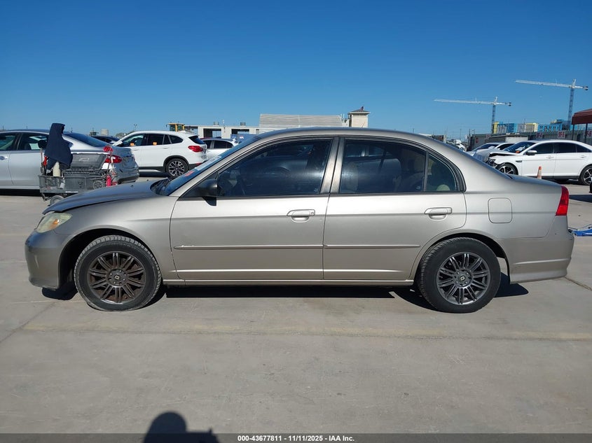 2004 Honda Civic Lx VIN: 2HGES16554H534350 Lot: 43677811