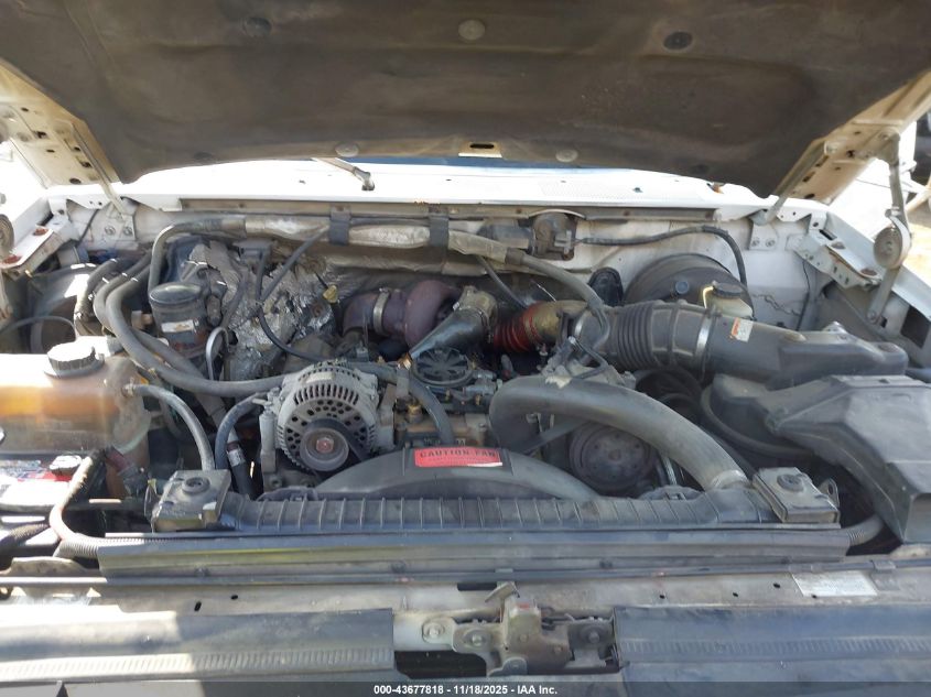 1997 Ford F-250 Xl VIN: 1FTHX26F6VEB82707 Lot: 43677818