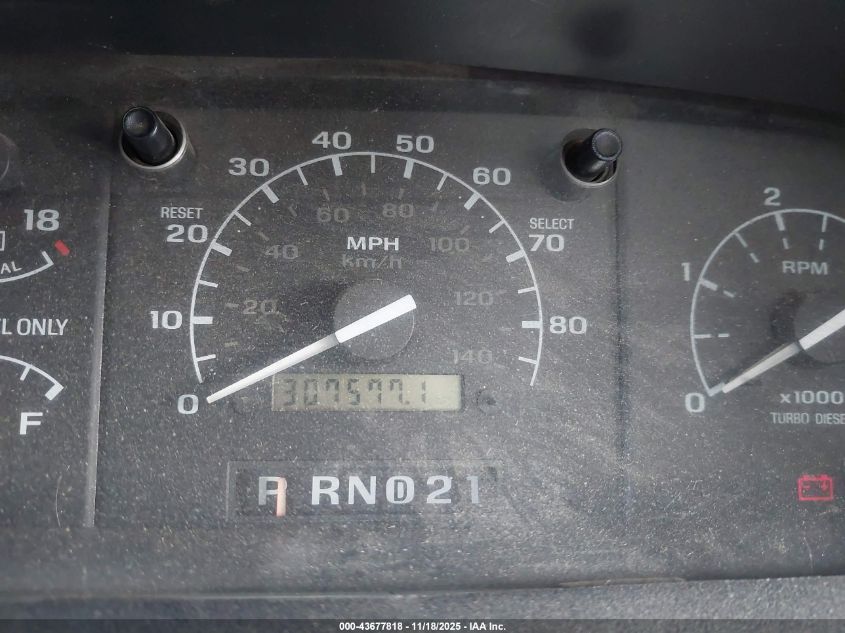 1997 Ford F-250 Xl VIN: 1FTHX26F6VEB82707 Lot: 43677818