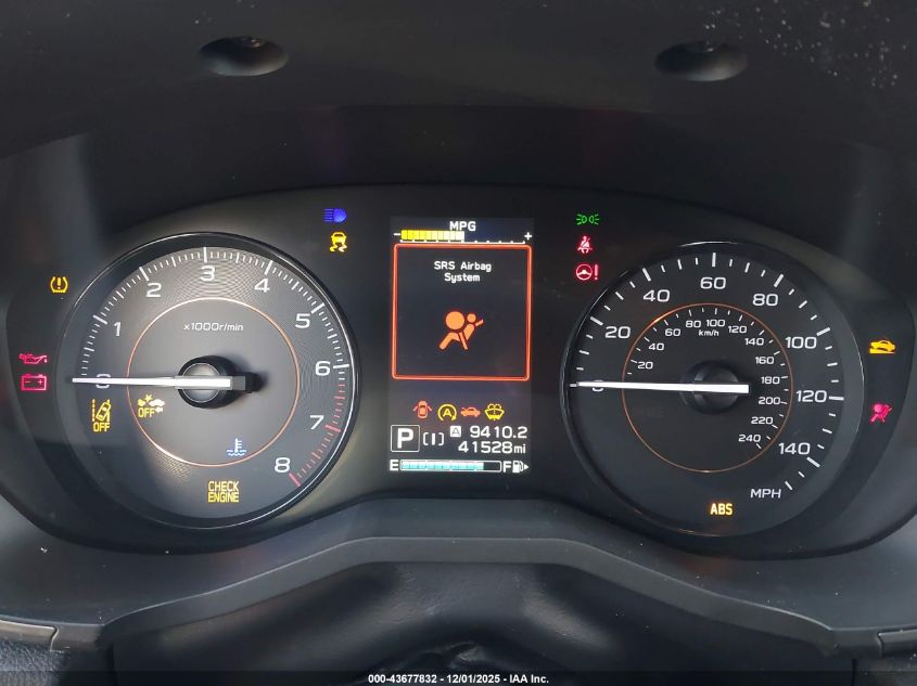 2020 Subaru Crosstrek Premium VIN: JF2GTAPC7LH245560 Lot: 43677832