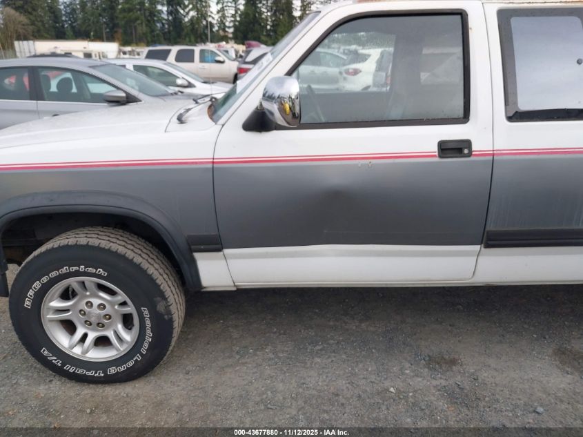 1992 Dodge Dakota VIN: 1B7GG23Y1NS526933 Lot: 43677880