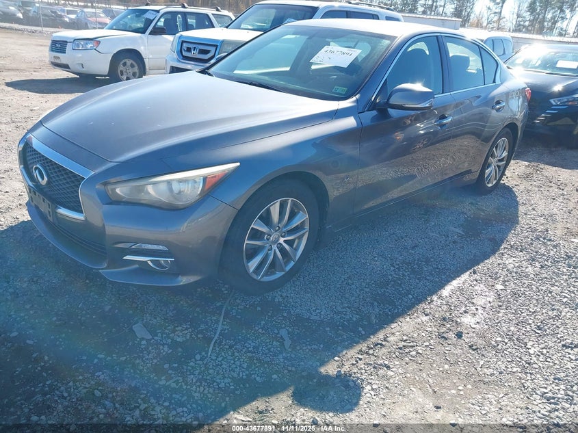 2014 INFINITI Q50 PREMIUM - JN1BV7ARXEM693629