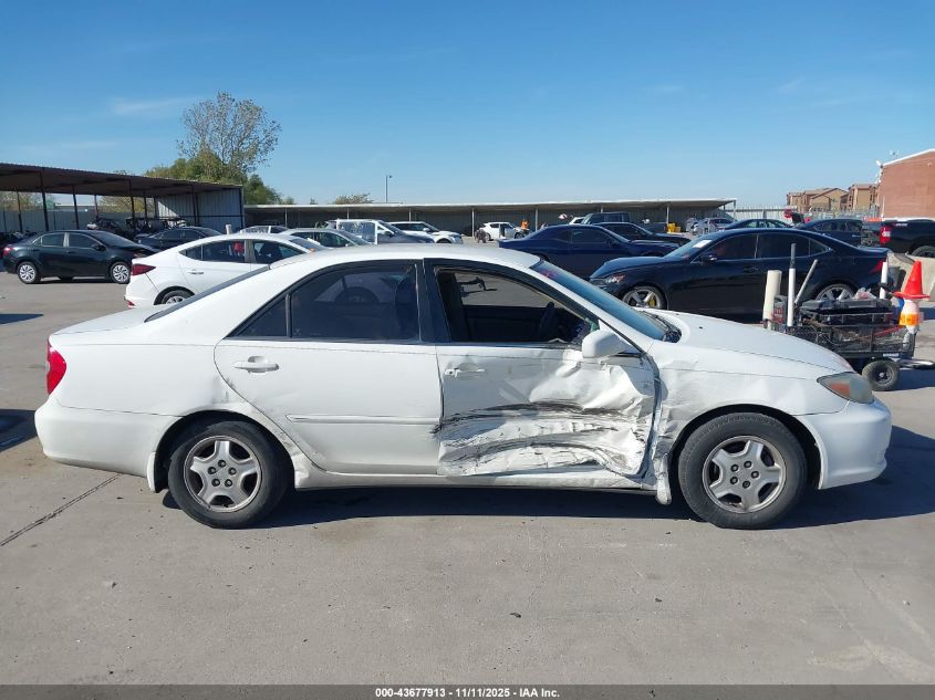 2003 Toyota Camry Le V6 VIN: 4T1BF32K03U048789 Lot: 43677913