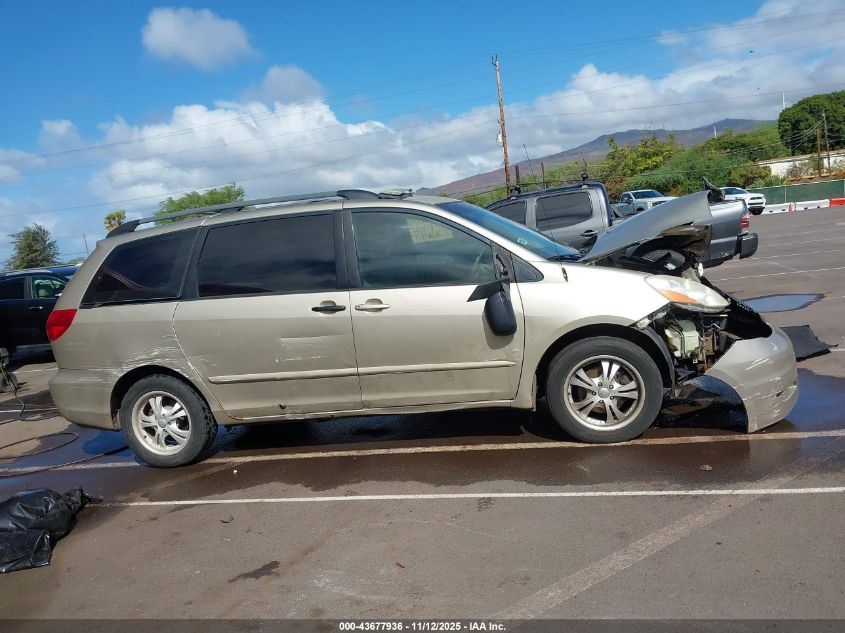 2008 Toyota Sienna Le VIN: 5TDZK23C08S196582 Lot: 43677936