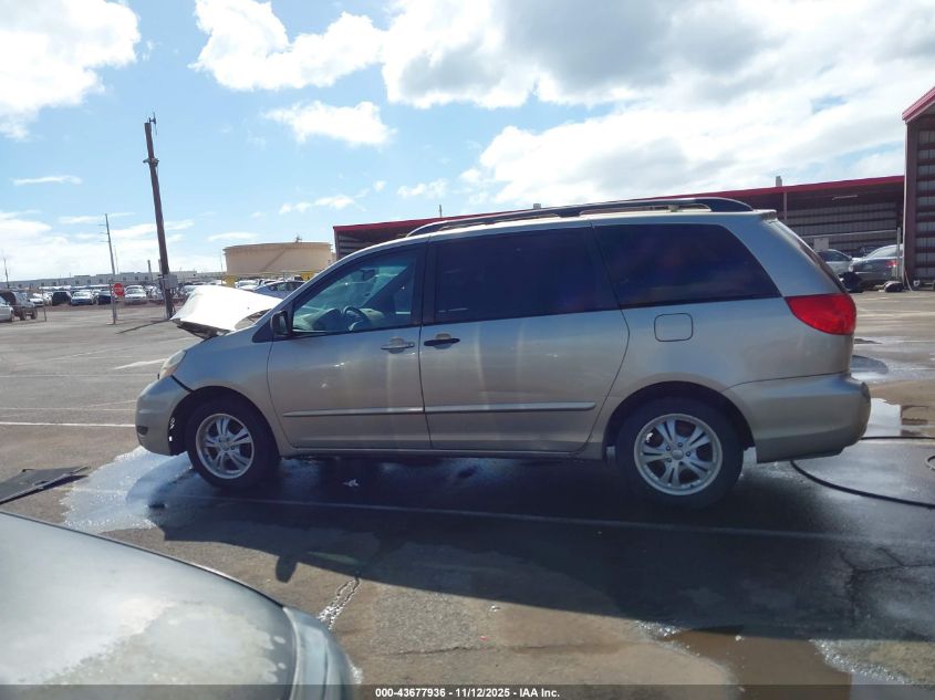 2008 Toyota Sienna Le VIN: 5TDZK23C08S196582 Lot: 43677936