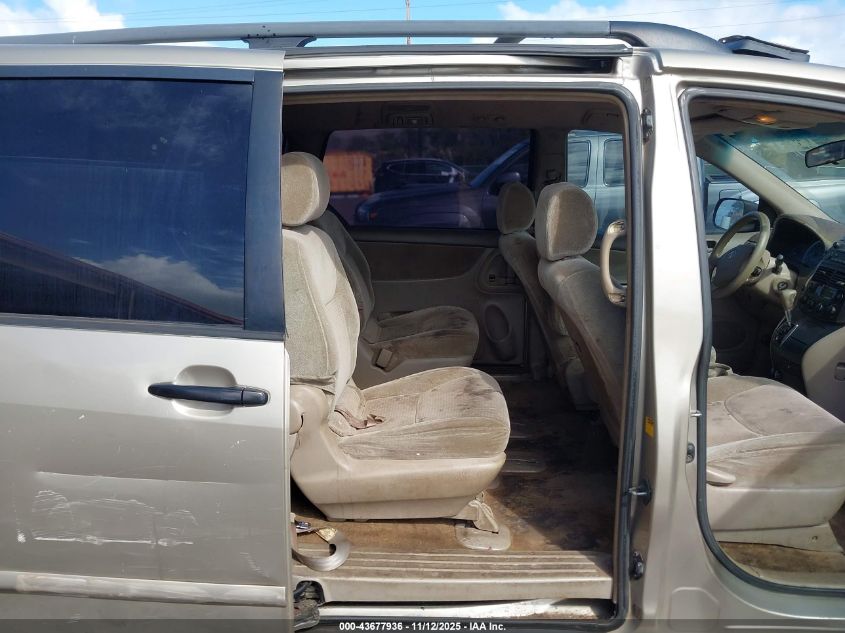 2008 Toyota Sienna Le VIN: 5TDZK23C08S196582 Lot: 43677936