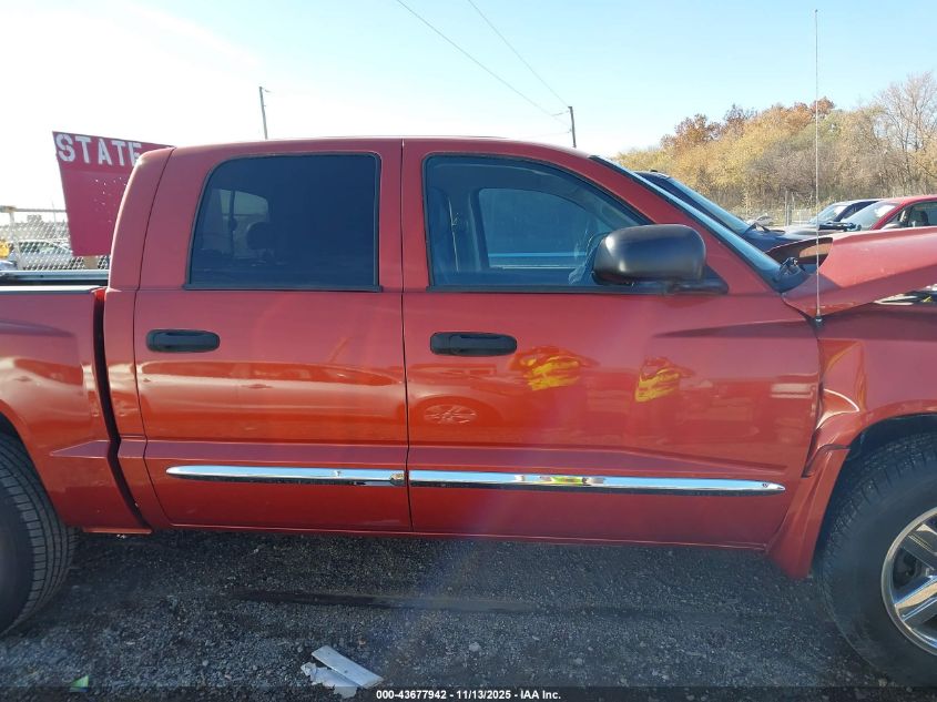 2008 Dodge Dakota Laramie VIN: 1D7HW58N88S633530 Lot: 43677942