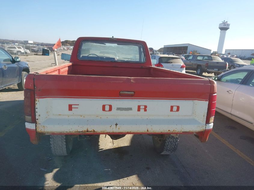 1985 Ford F250 VIN: 1FTHF26L0FPA76526 Lot: 43677949