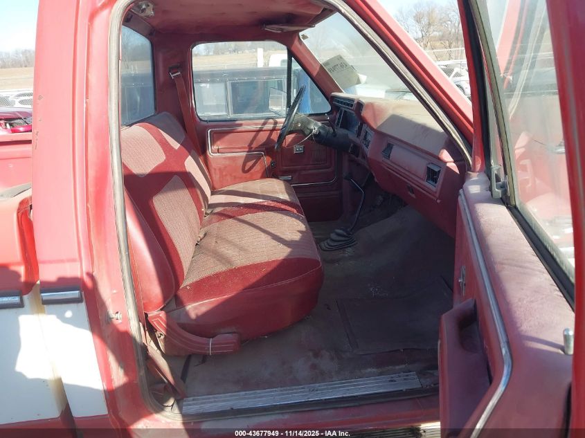 1FTHF26L0FPA76526 1985 FORD F250 photo no. 5