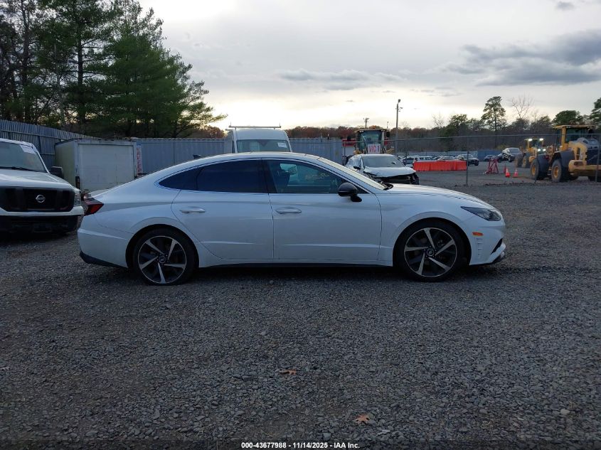 2022 Hyundai Sonata Sel Plus VIN: 5NPEJ4J27NH148313 Lot: 43677988