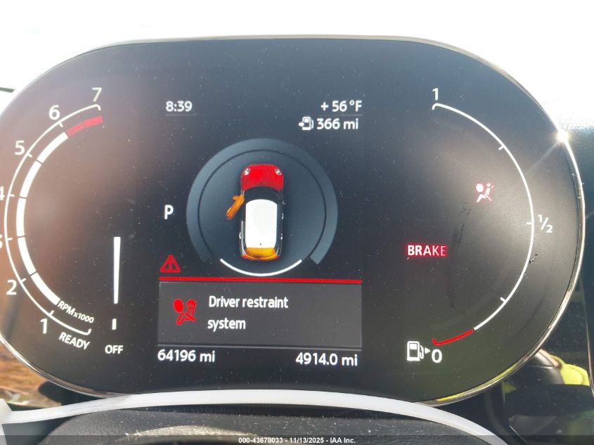 2022 Mini Hardtop Cooper VIN: WMW33DK07N2R63754 Lot: 43678033