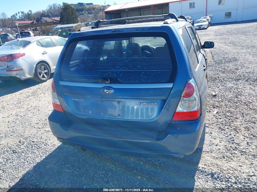 2007 Subaru Forester 2.5X VIN: JF1SG63677H707945 Lot: 43678073