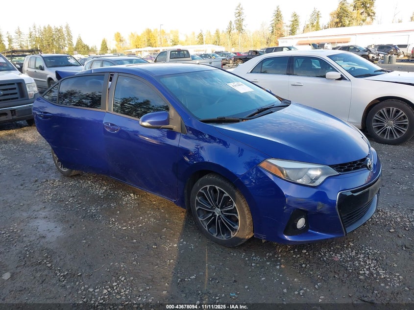 2014 TOYOTA COROLLA S PLUS - 5YFBURHE5EP069314