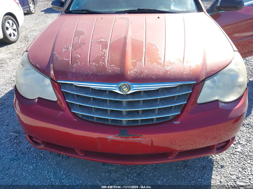 2008 Chrysler Sebring Lx VIN: 1C3LC45K78N674994 Lot: 43678144