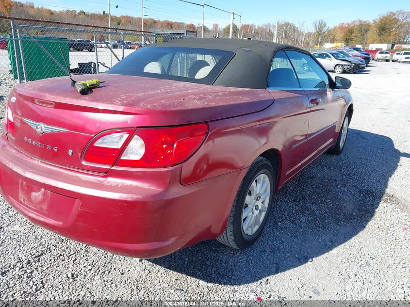 1C3LC45K78N674994 2008 CHRYSLER SEBRING photo no. 4