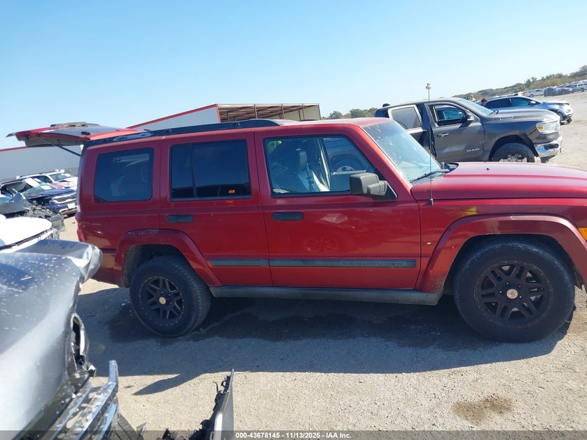 2006 Jeep Commander VIN: 1J8HH48N76C349496 Lot: 43678145