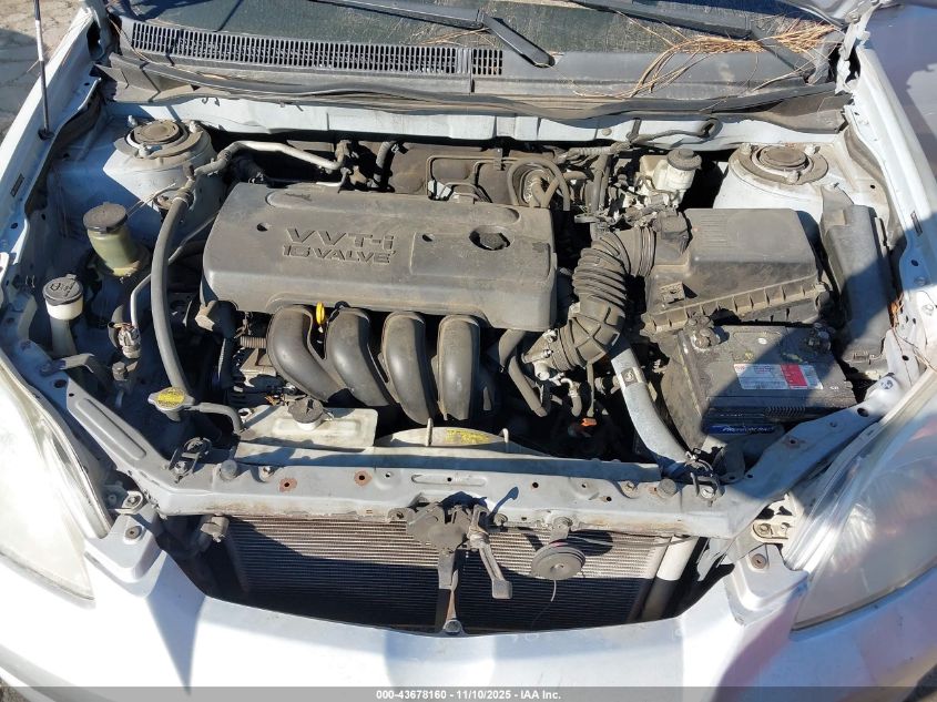 2006 Toyota Matrix Xr VIN: 2T1KR32E66C589580 Lot: 43678160