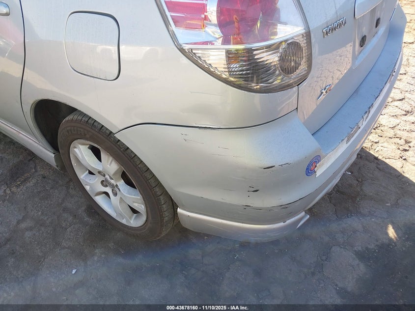 2006 Toyota Matrix Xr VIN: 2T1KR32E66C589580 Lot: 43678160