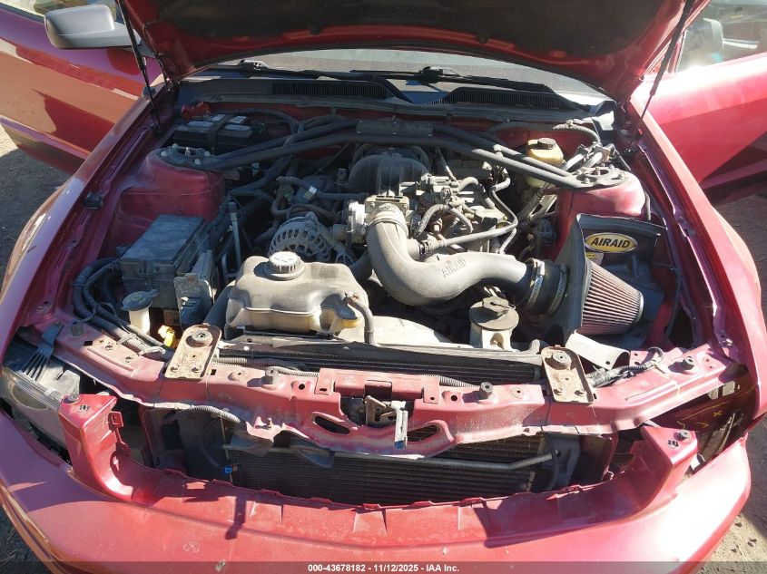 2007 Ford Mustang V6 Deluxe/V6 Premium VIN: 1ZVFT80N975297436 Lot: 43678182