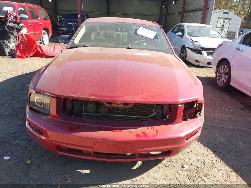 2007 Ford Mustang V6 Deluxe/V6 Premium VIN: 1ZVFT80N975297436 Lot: 43678182